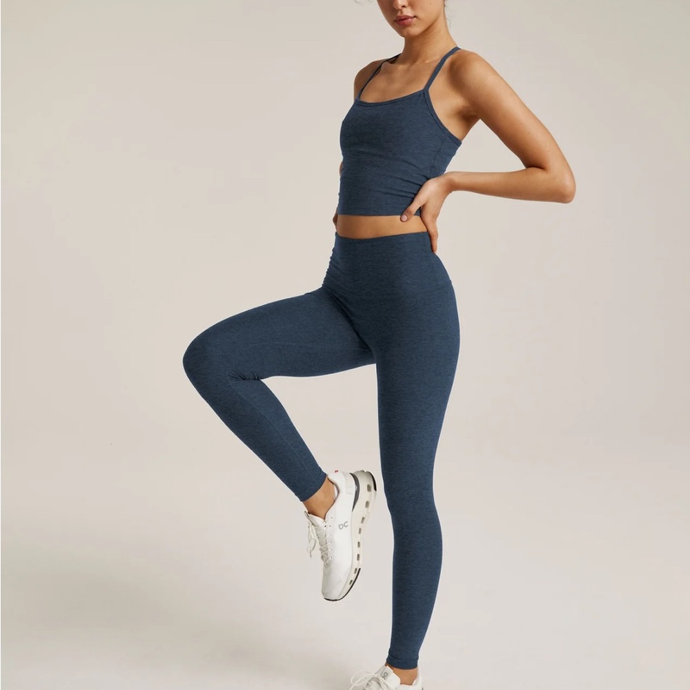 NEW Beyond Yoga Navy Leggings